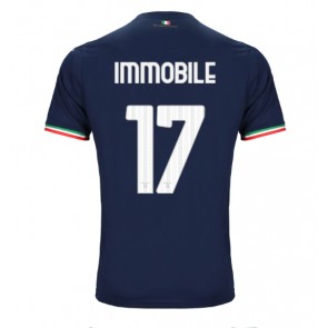 Lazio Ciro Immobile #17 Gostujuci Dres 2023-24 Kratak Rukavima